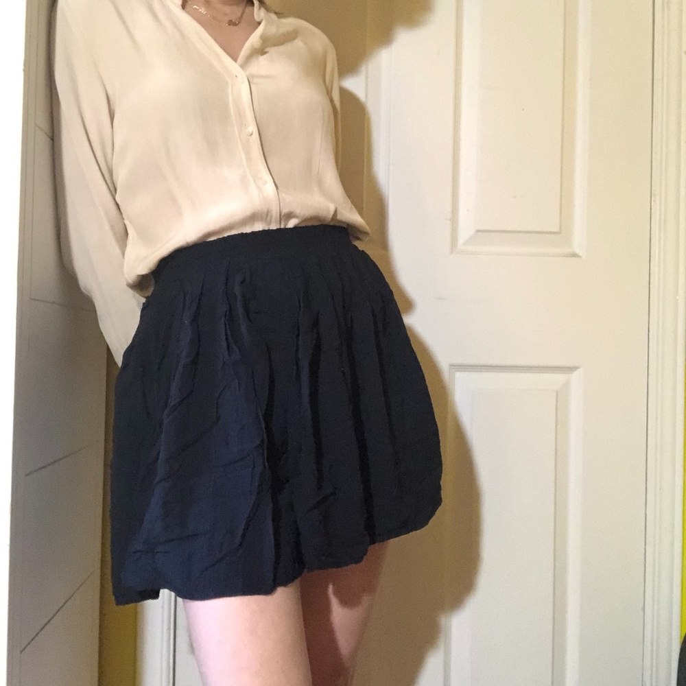 Flowy skirt. Do not wear on windy days!